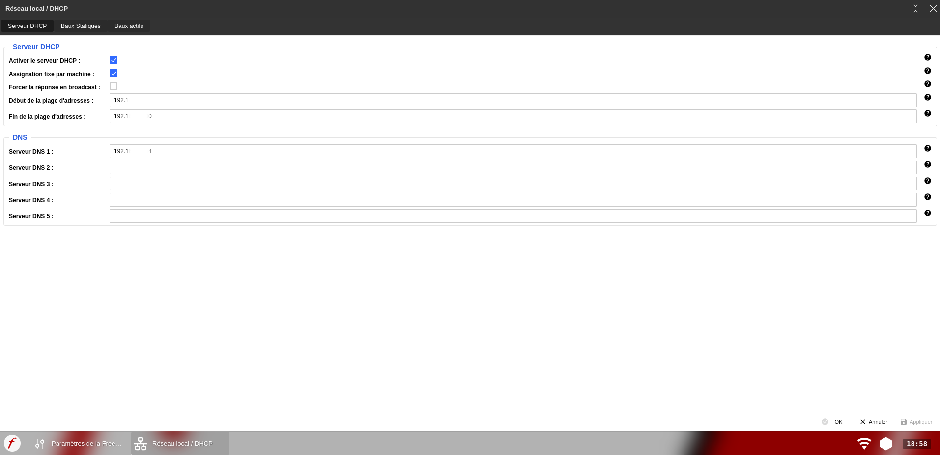 Changer les DNS sur votre box FAI