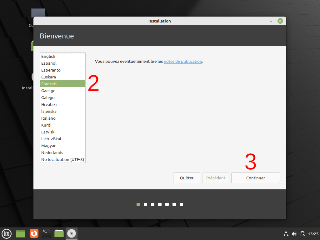 Installer Linux Mint