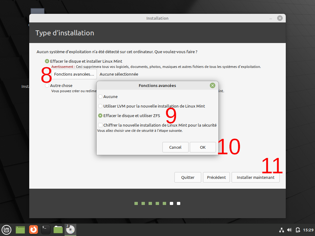 Installer Linux Mint